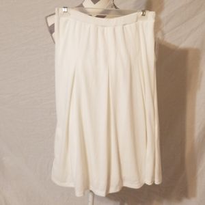 Womens ivory skirt